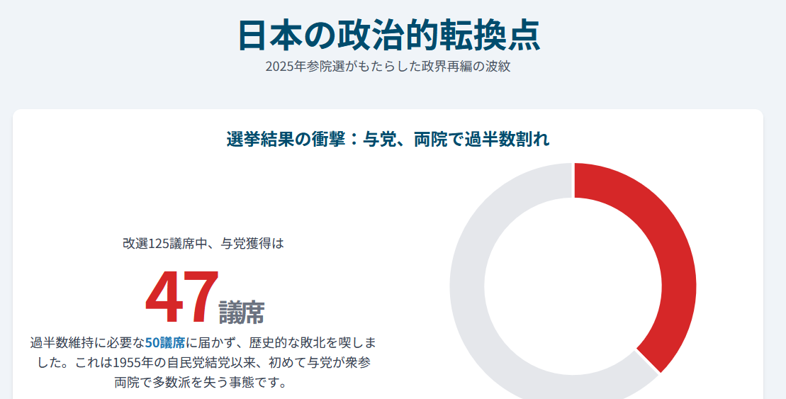 日本の政治的転換点のサムネイル